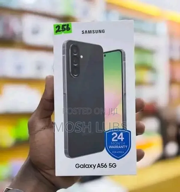 New Samsung Galaxy A56 256 GB Black
