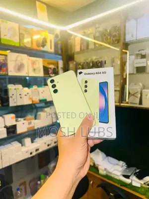 New Samsung Galaxy A54 5G 256 GB Yellow