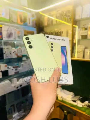 New Samsung Galaxy A54 5G 256 GB Yellow