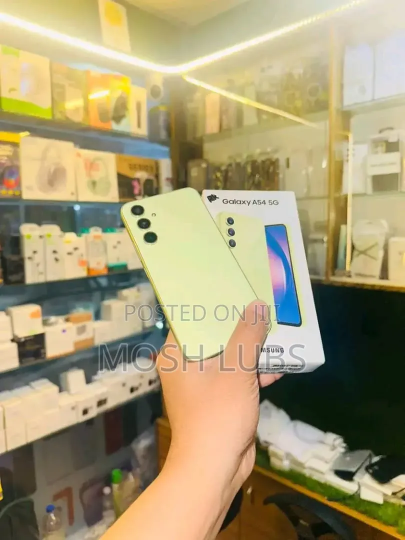 New Samsung Galaxy A54 5G 256 GB Yellow