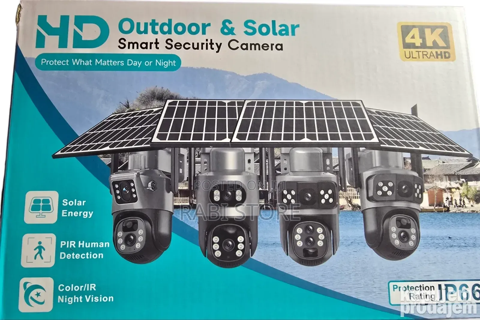 Hd Outdoor Solar Smart Security Camera