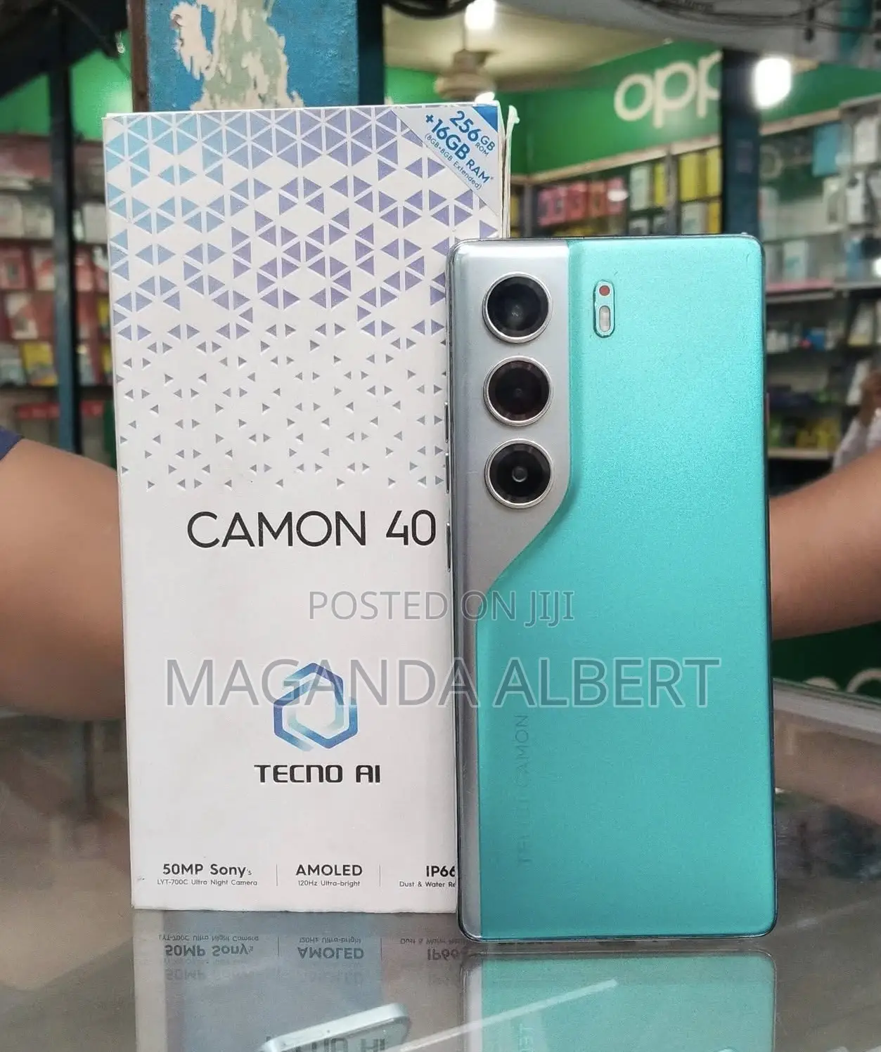 New Tecno Camon 40 256 GB Blue