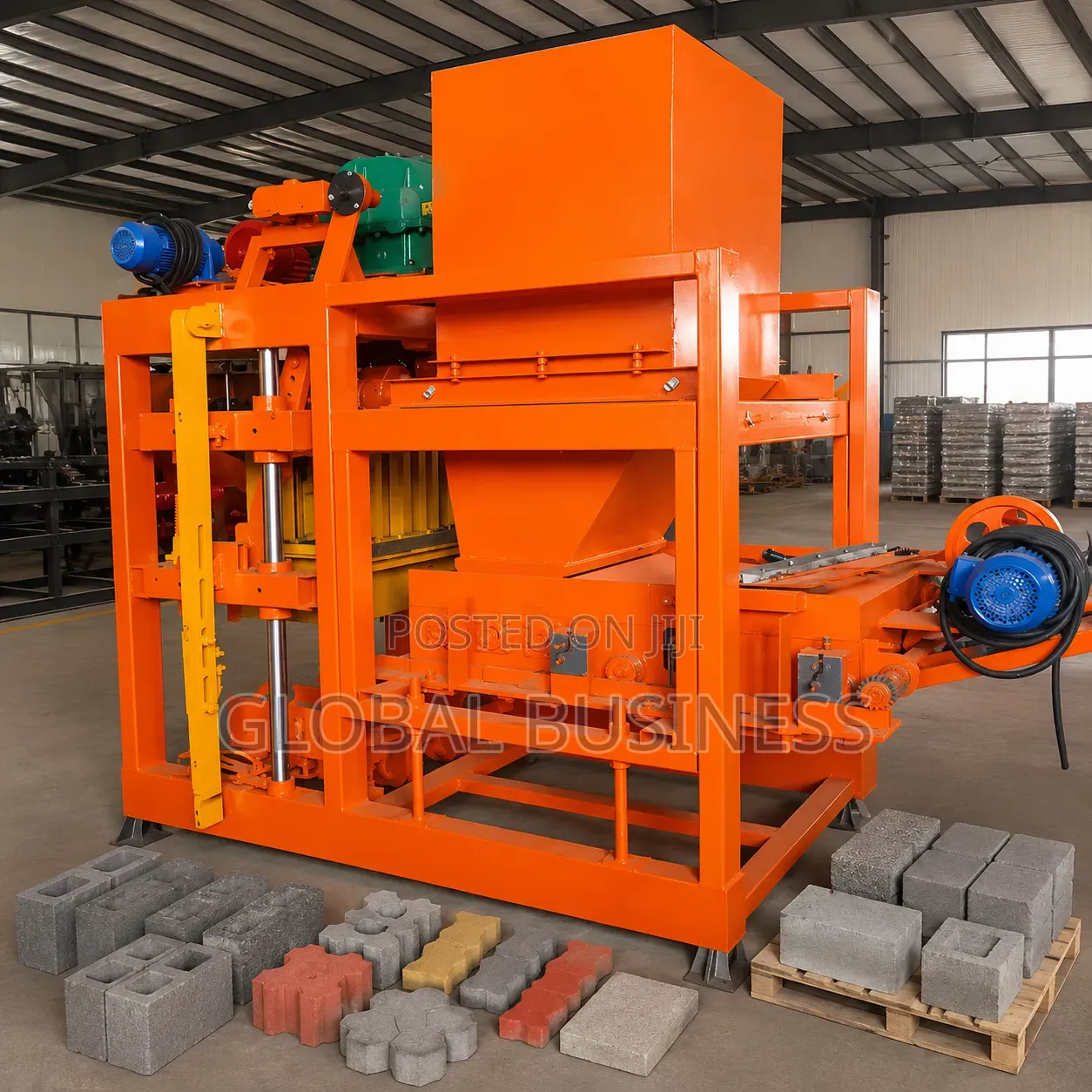 Commercial Mixing and Covering Brick Making Production Line Machine