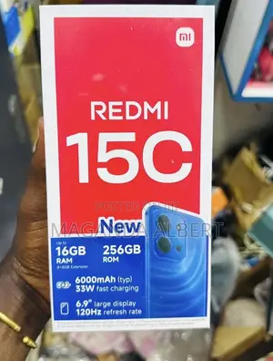 New Xiaomi Redmi 15C 4G 256 GB Blue