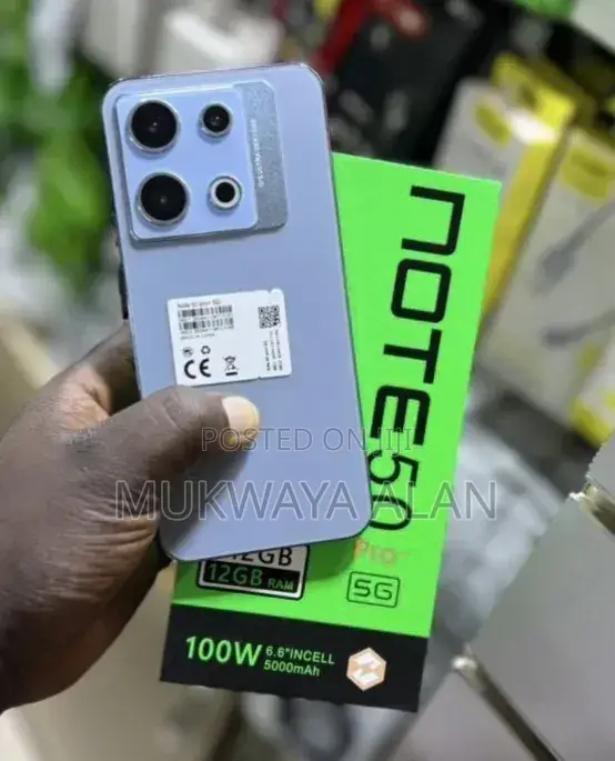 New Infinix Note 50 Pro+ 256 GB Blue
