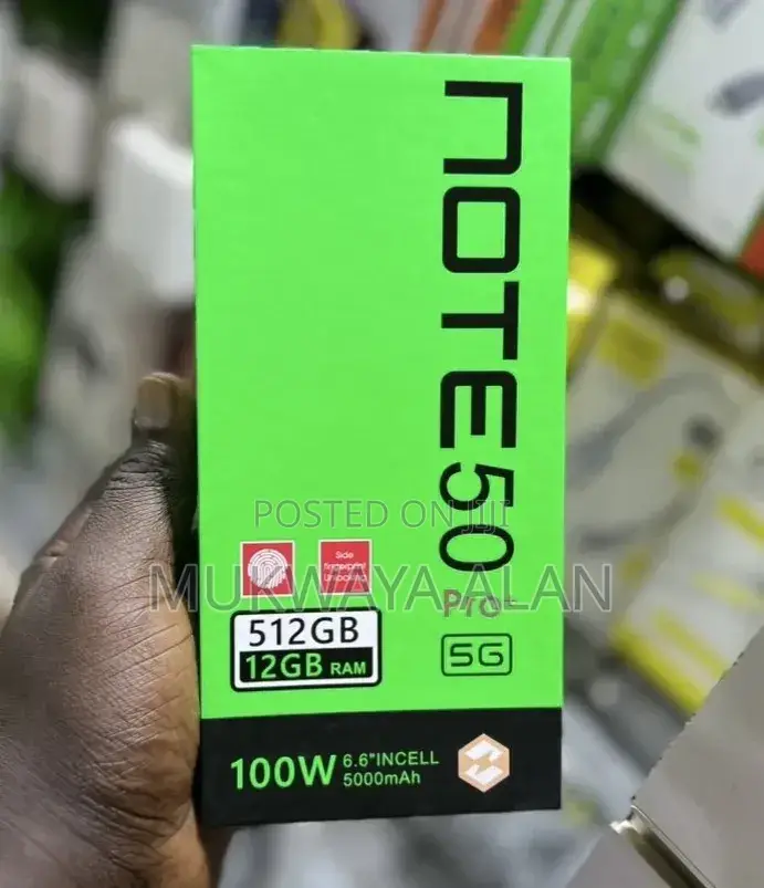 New Infinix Note 50 Pro+ 256 GB Blue