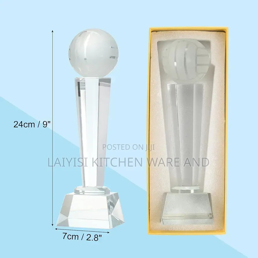 Crystal Glass Champions Award for Desktop Table Decoration Tournament