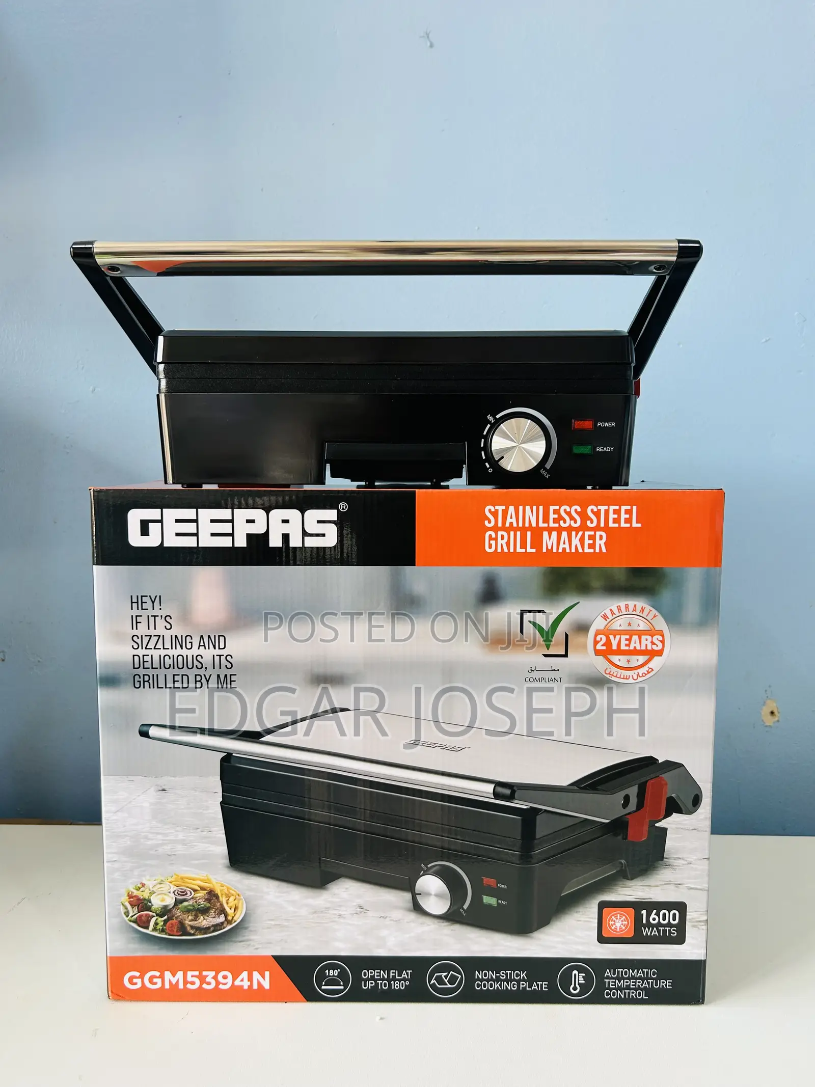 Geepas Grill Maker