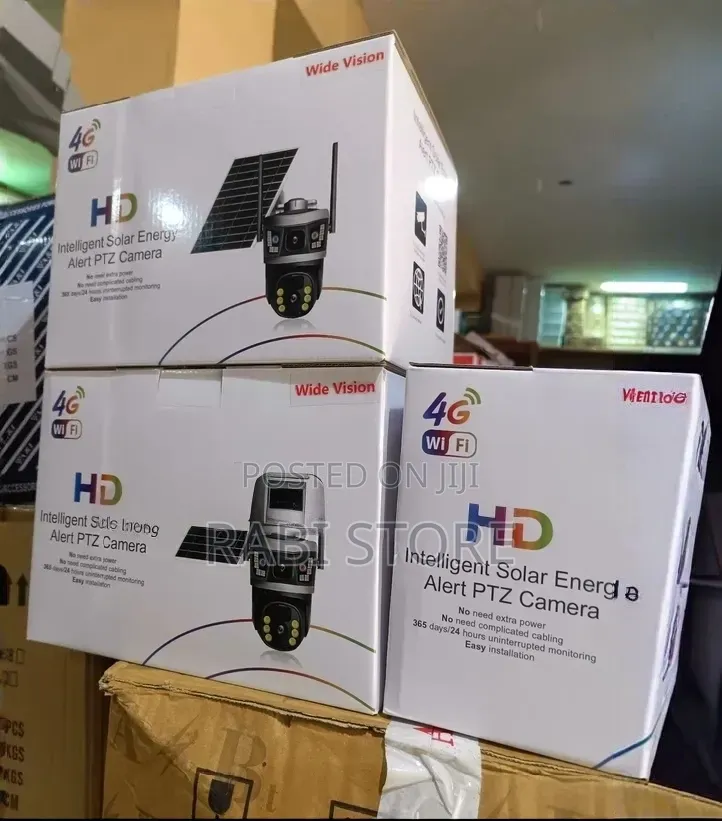 4g Wi-Fi Hd Intelligent Solar Alert PTZ Camera