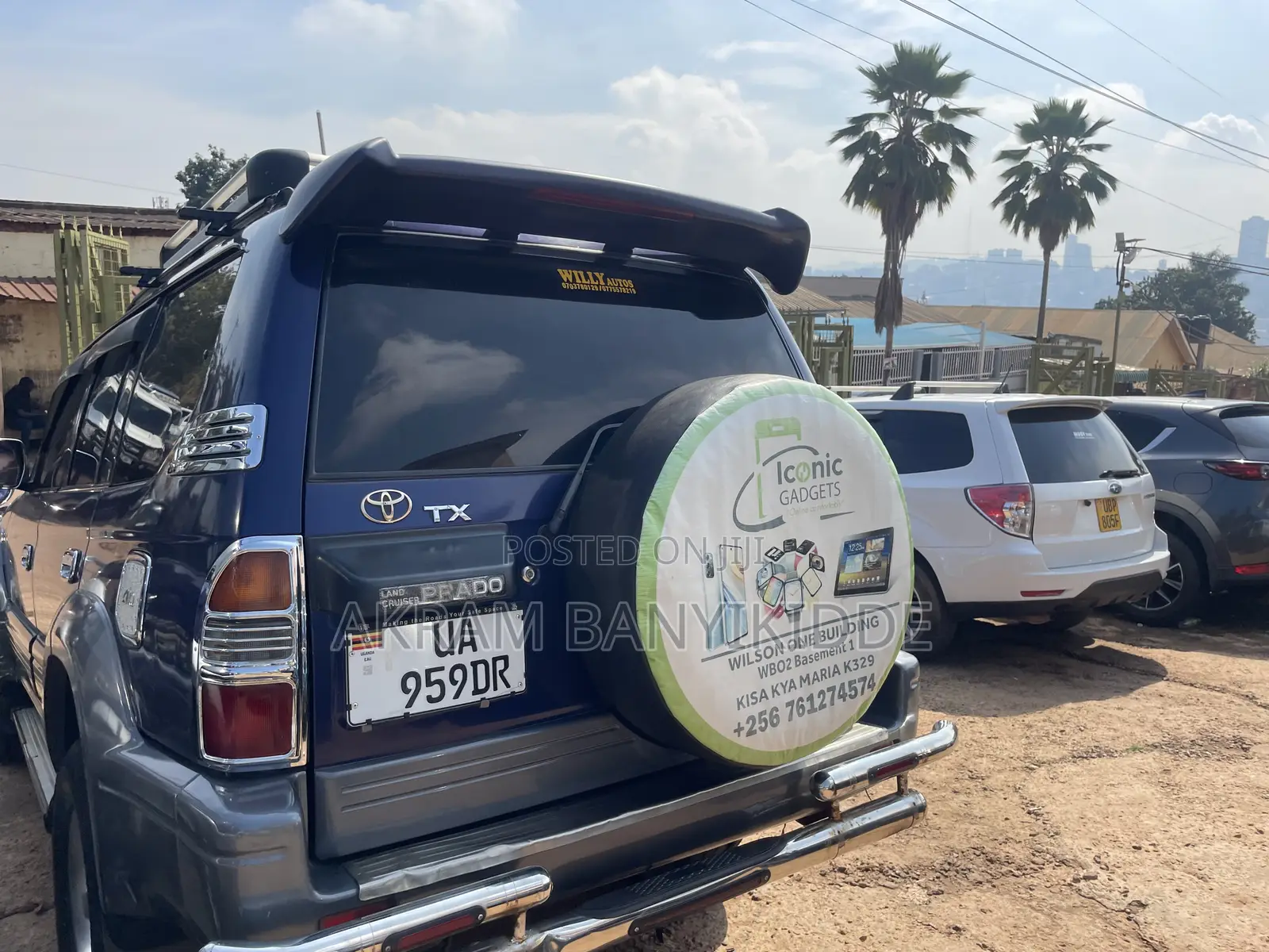 Toyota Land Cruiser Prado 2001 Blue