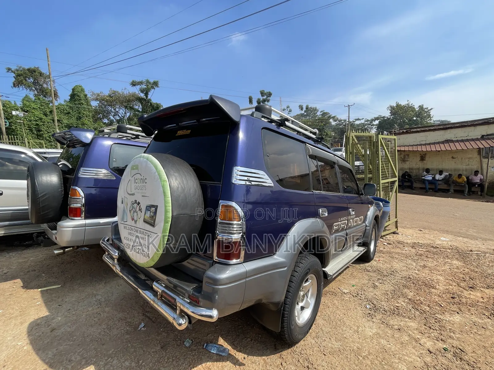 Toyota Land Cruiser Prado 2001 Blue