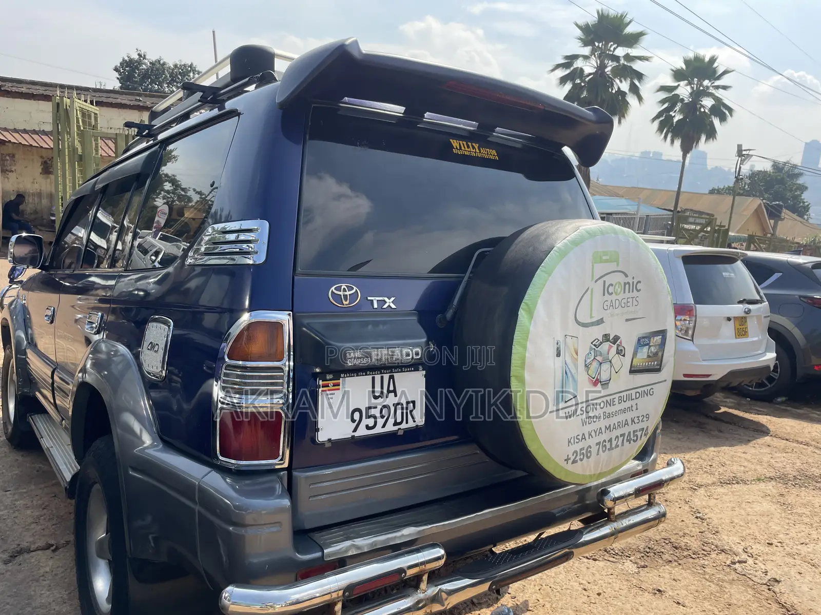 Toyota Land Cruiser Prado 2001 Blue
