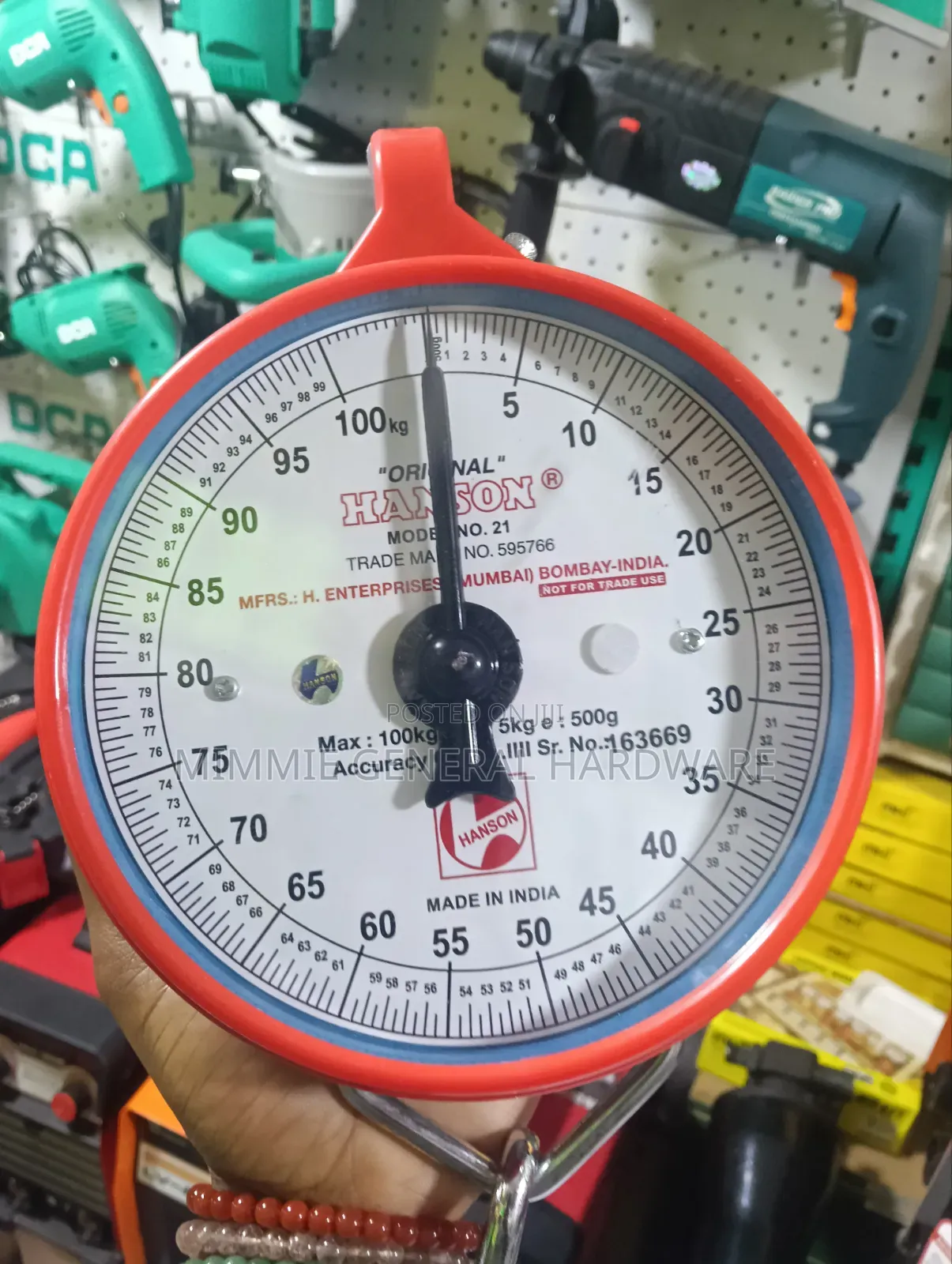 Hanson 100 KGS Weighing Scale