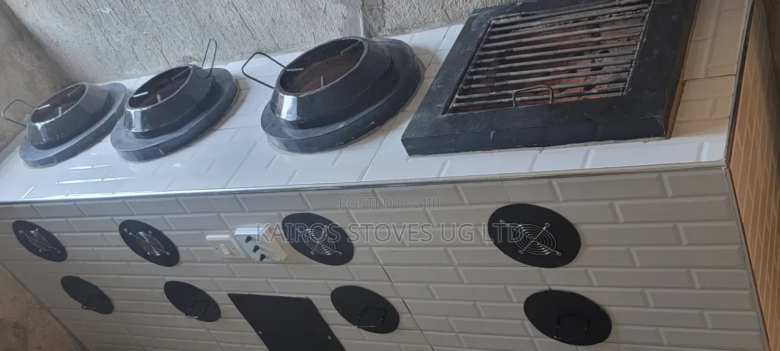 Solar Eco Stoves for Volcanic Rocks