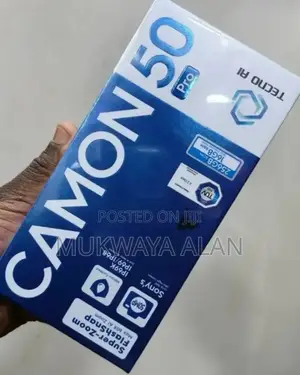 New Tecno Camon 50 Pro 256 GB Black