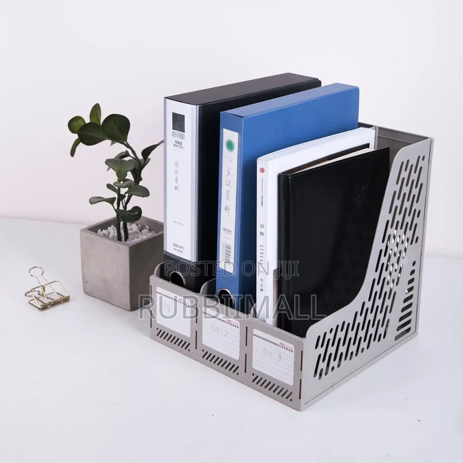Magazine Holder 3 Compartments