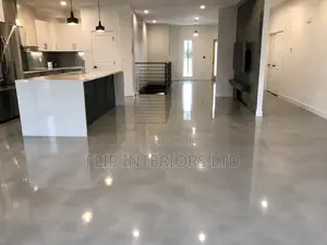 Contemporary Seamless Epoxy Flooring