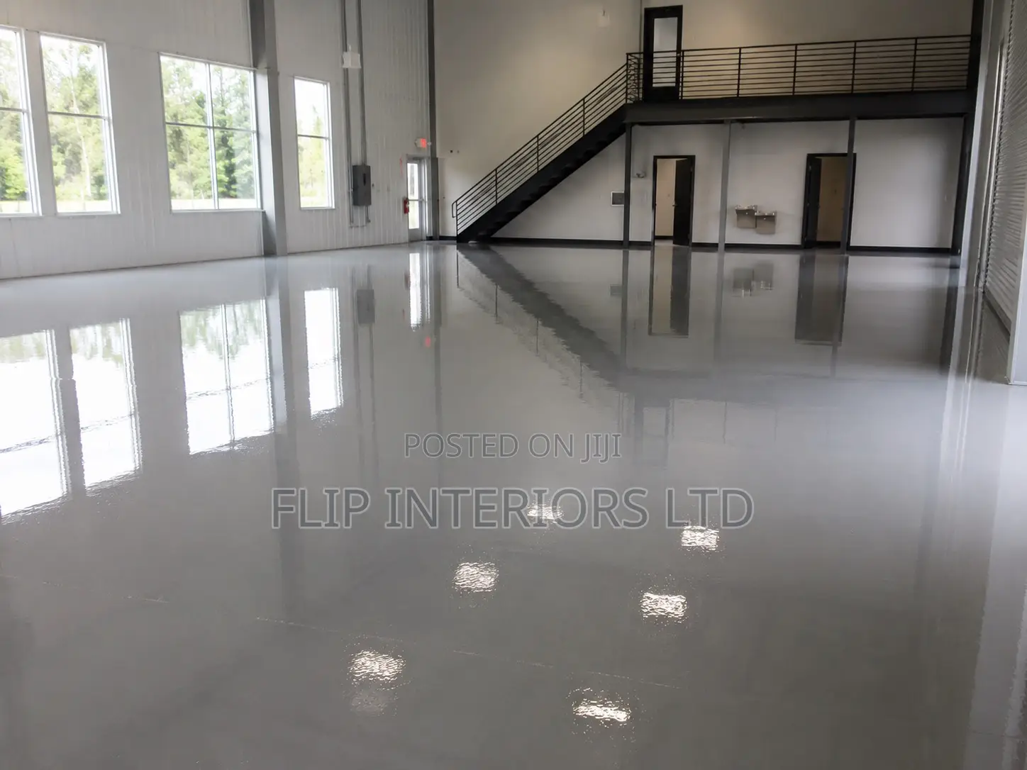 High-Gloss Epoxy Floor Finishing Services