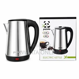 Panda 2l Electric Kettle Stainless Steel-Fast Boil Percolator-Color