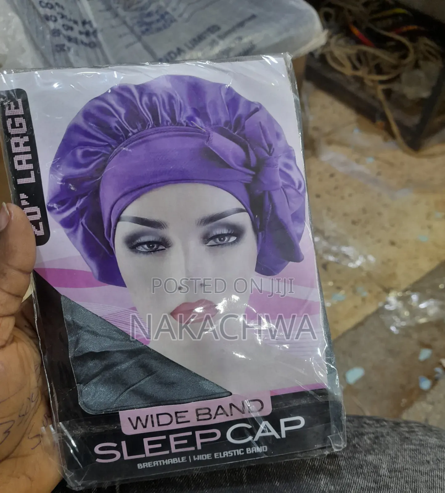 Wide Band Sleep Caps