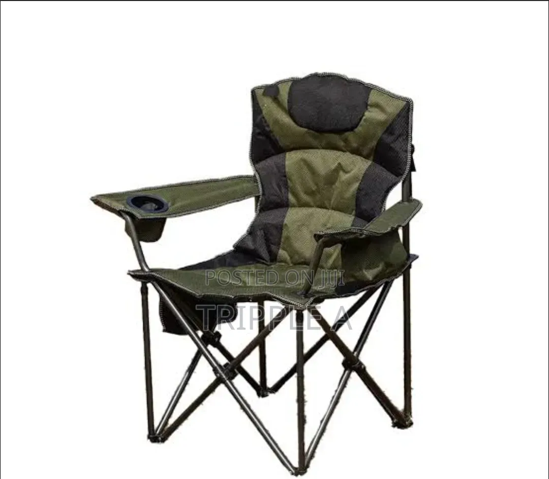 Camp Master Expedition Deluxe Camping Chair With Side Pocket