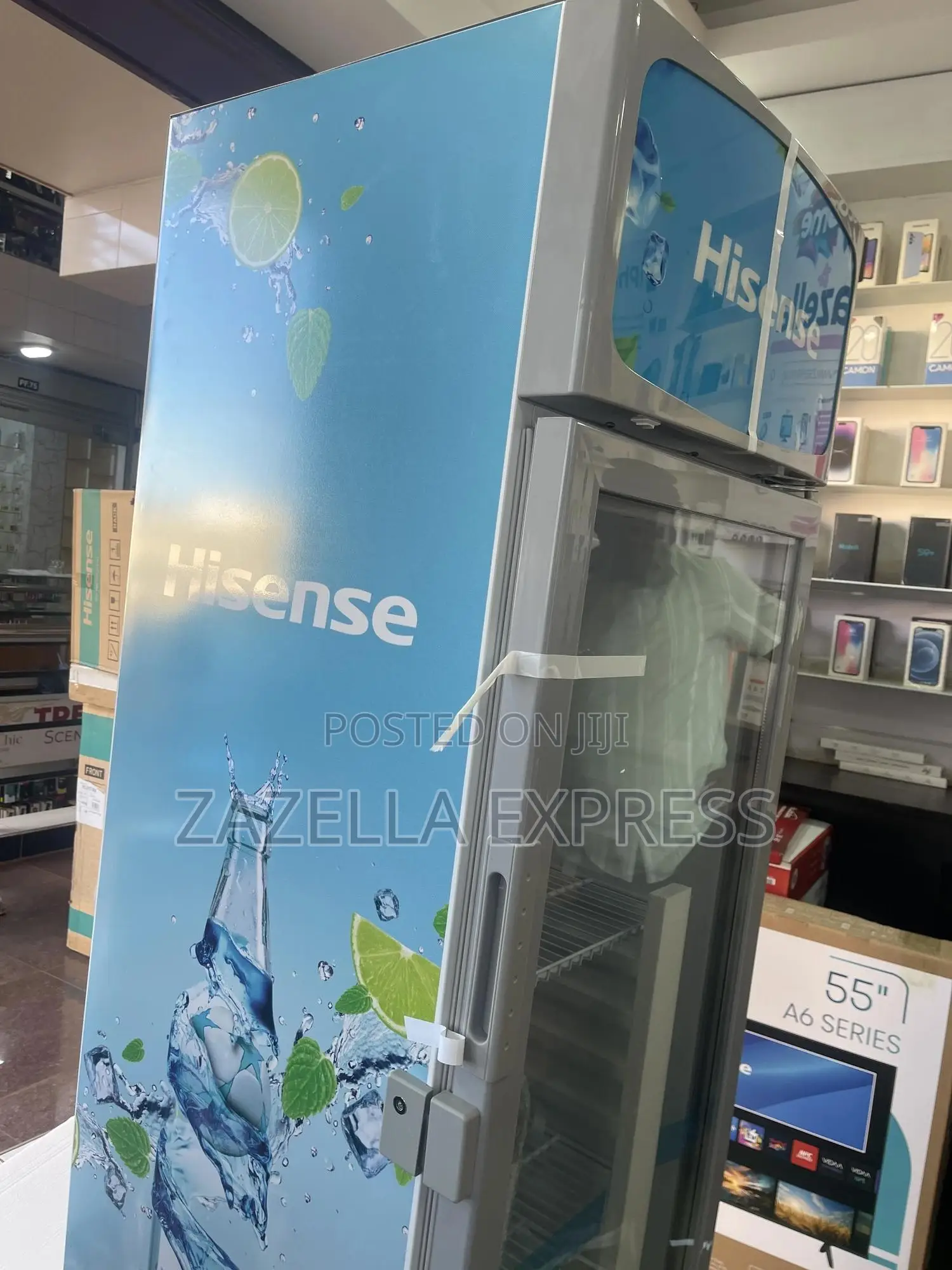 Hisense 300l Chiller Display Fridge