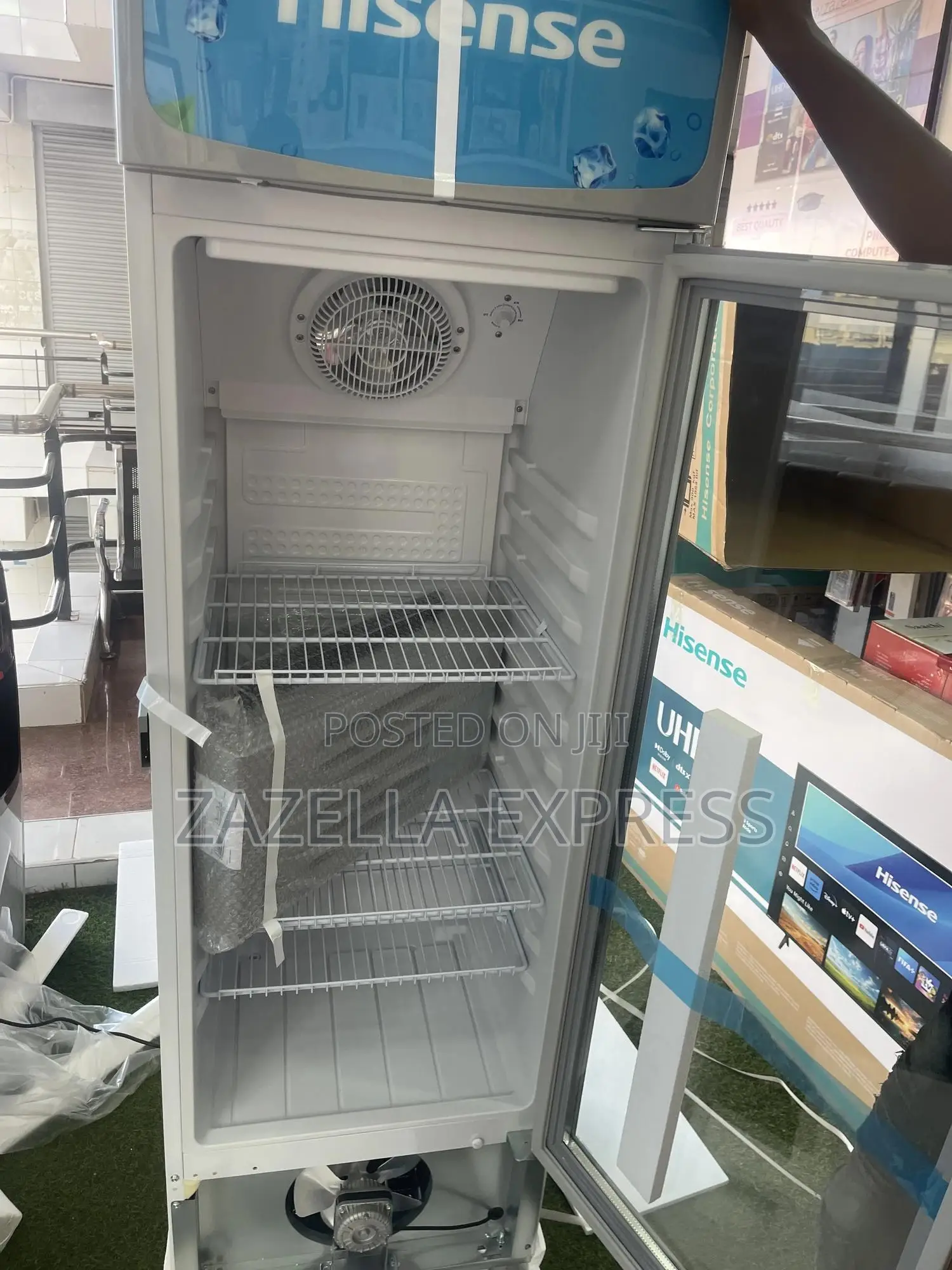 Hisense 300l Chiller Display Fridge