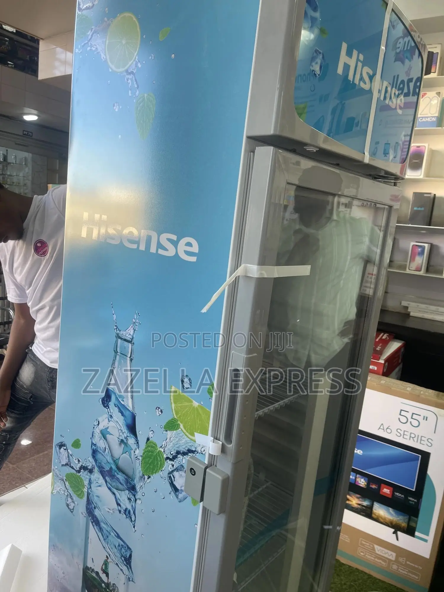 Hisense 300l Chiller Display Fridge