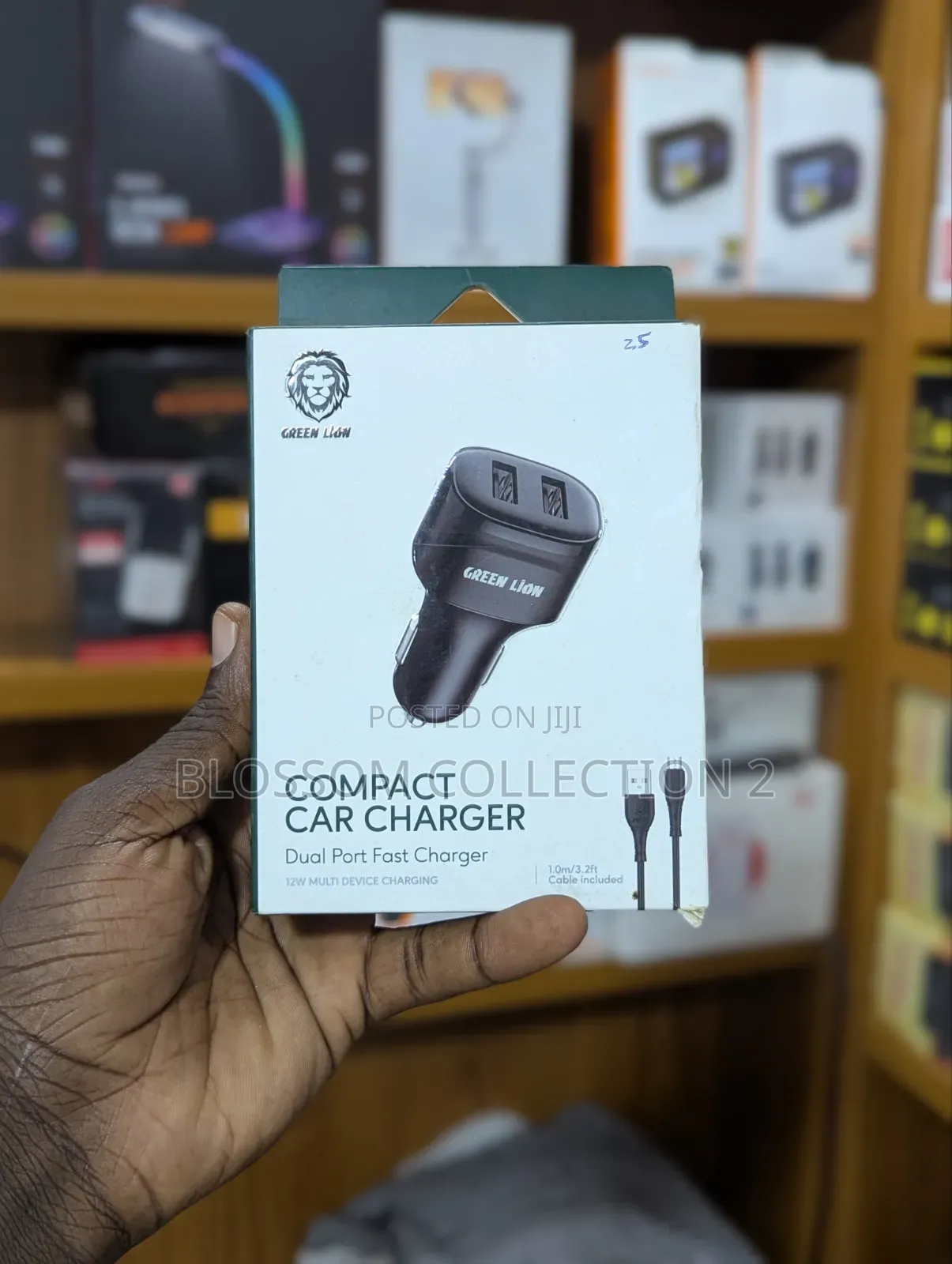 Green Lion Dual Port Car Charger Pd+Qc3.0 20w