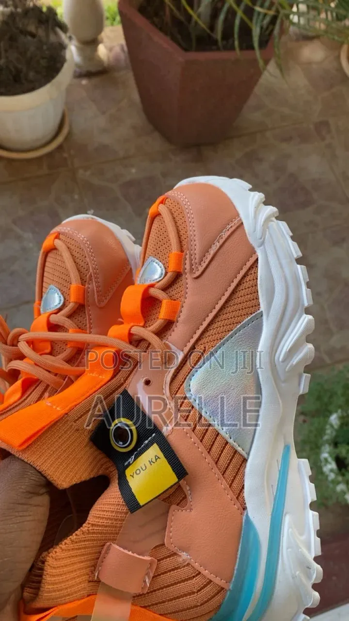 Orange Sneakers