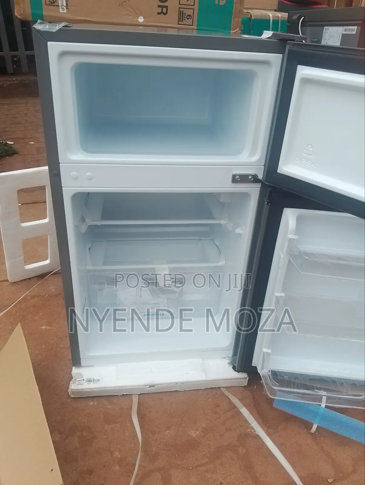 120l Double Doors Hisense Fridge