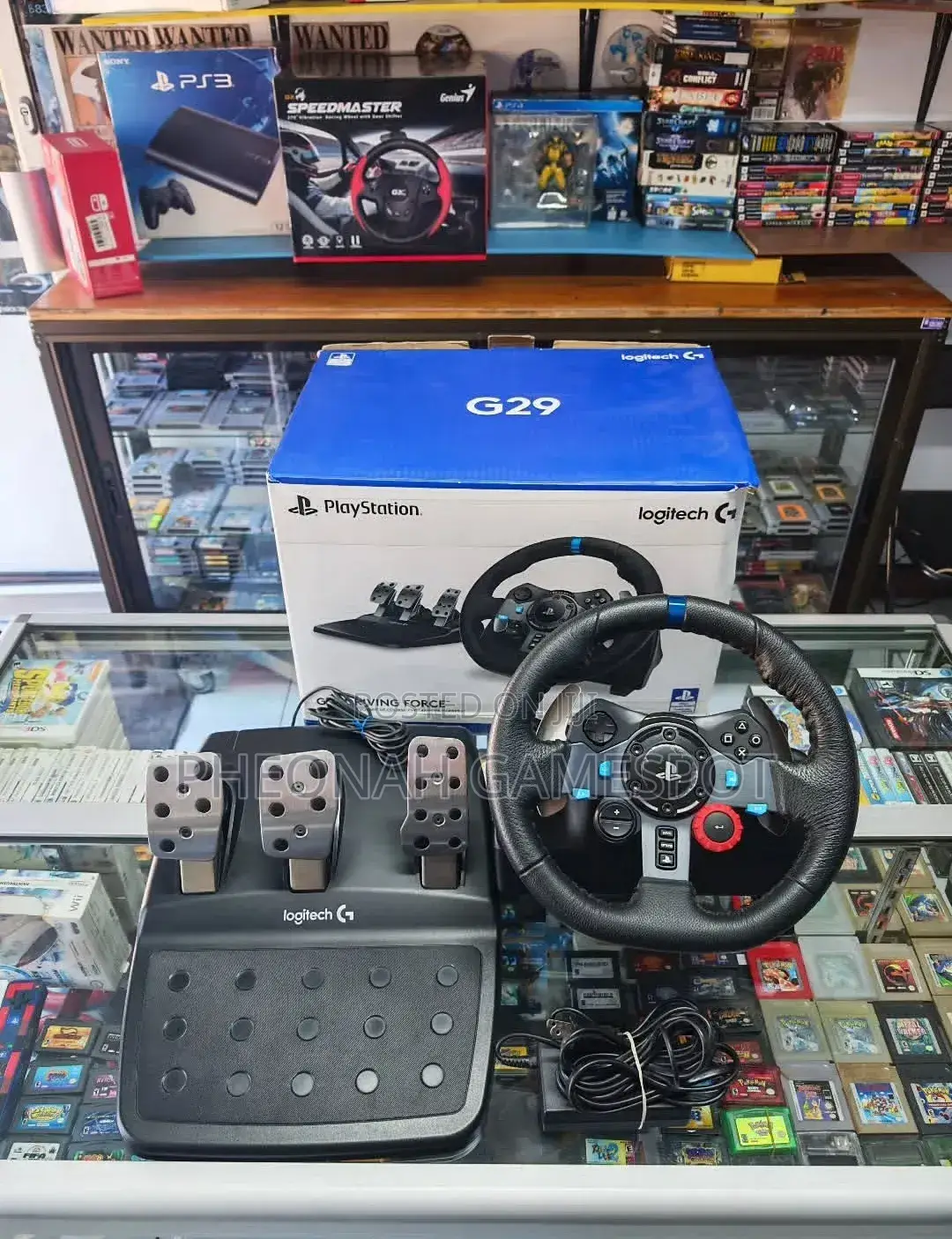 Logitech G29 Steering Wheel: Ultimate Realism for Your Drive.