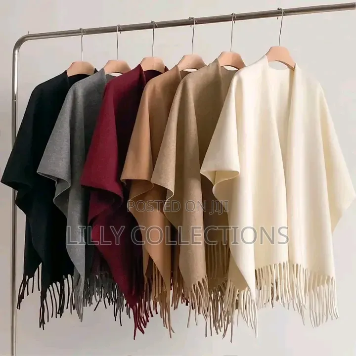 Plain Coloured Ponchos