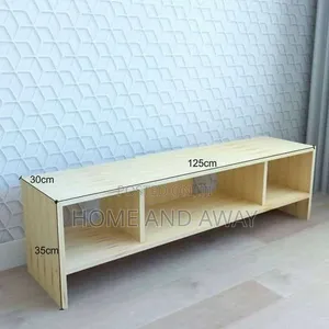 Natural Wood Open Tv Stands From 550,000/- Order Now Free Delivery