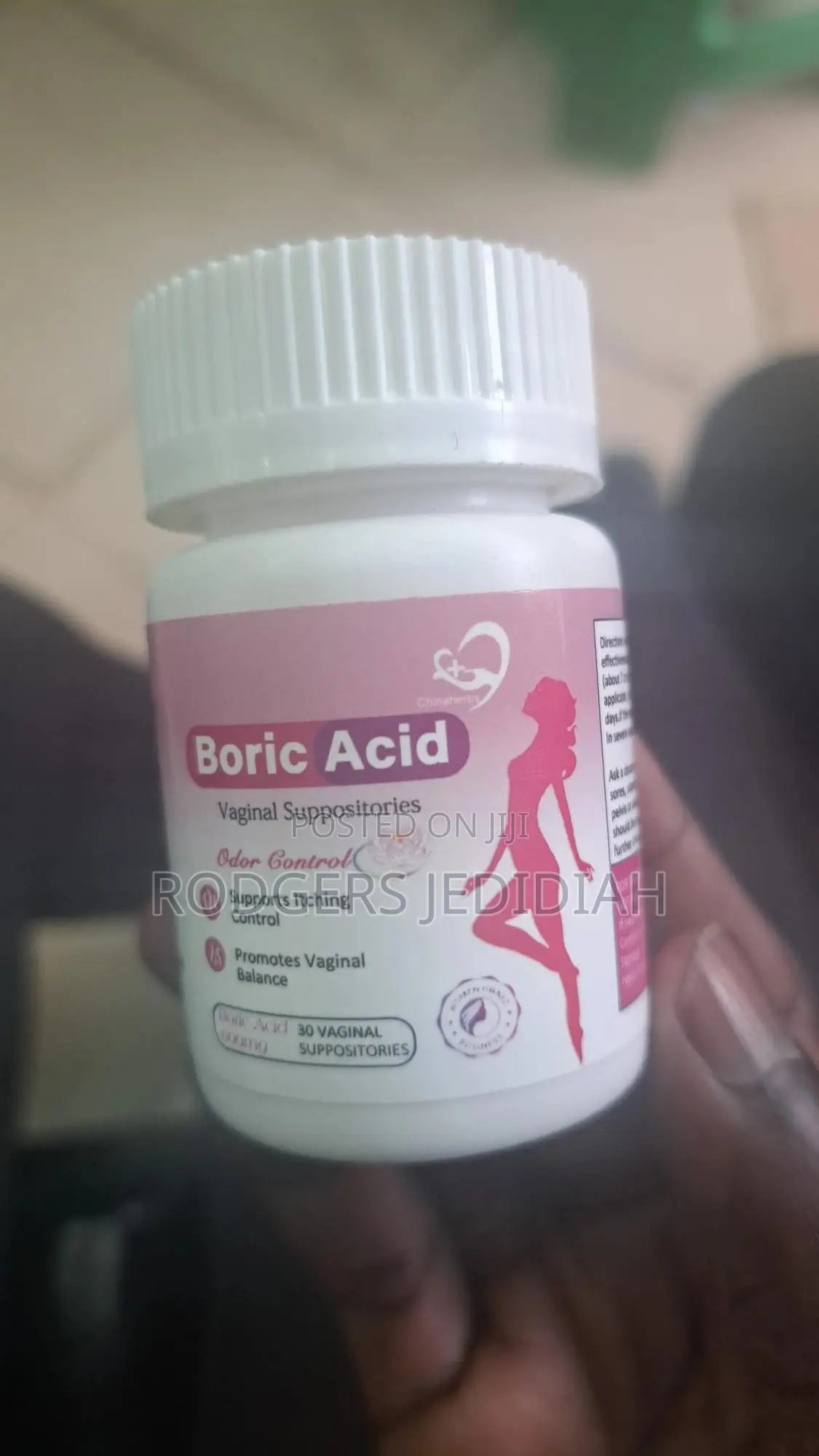 Boric Acid 600mg - (Different Doses to Treat Complicated Infections)