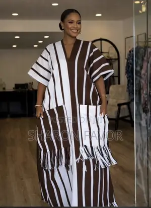 Striped Linen Dress