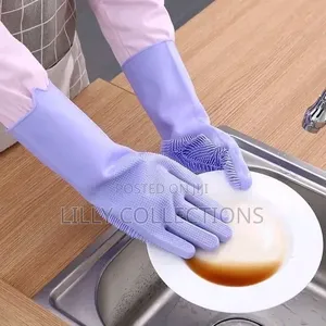 Silicon Cleaning Gloves