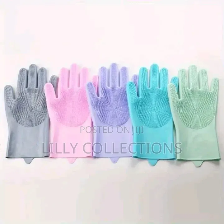 Silicon Cleaning Gloves