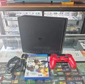 Selling Ps4 Slim: 12 Games Inside, Keep the Children Quiet for Life