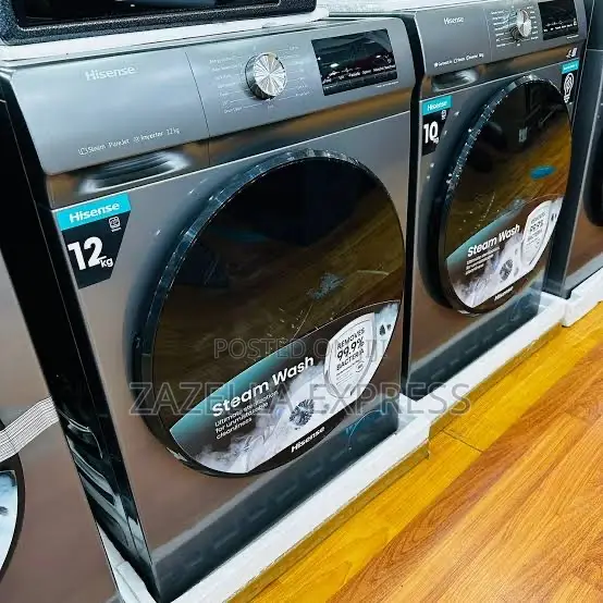 Hisense 12kg Front Loader Washing Machine - Wfqr1214vajmwt