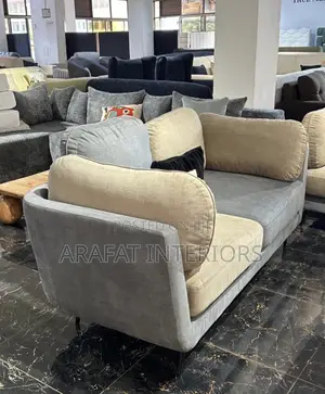 Simple Elongat Sofa Set