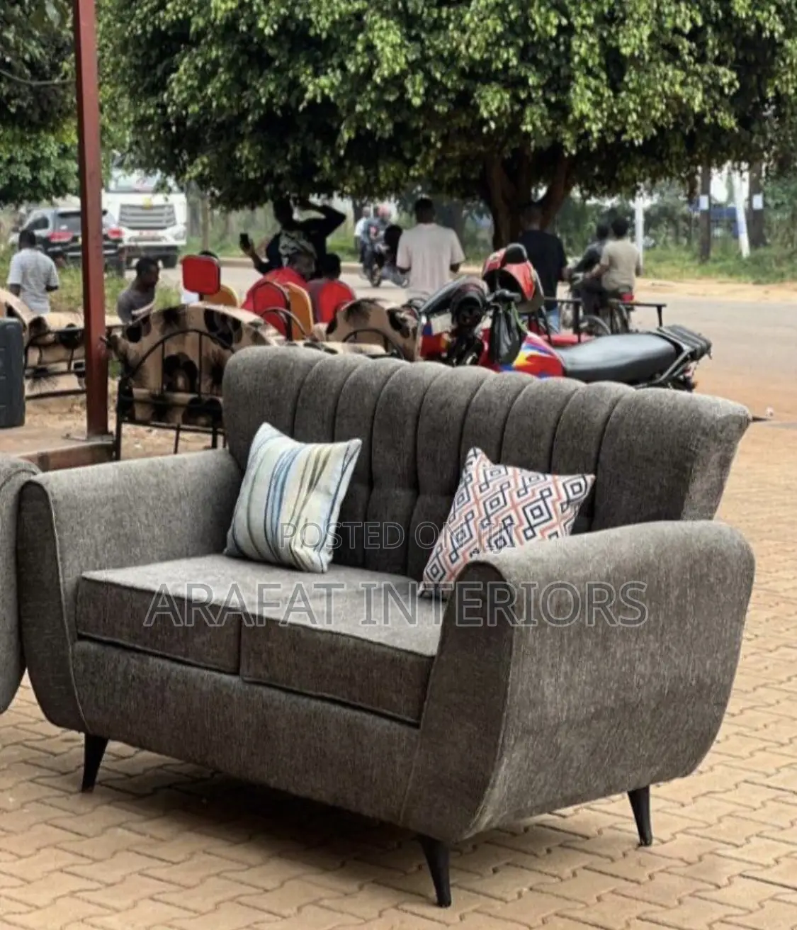 Clean Elegant Two Seater Sofa