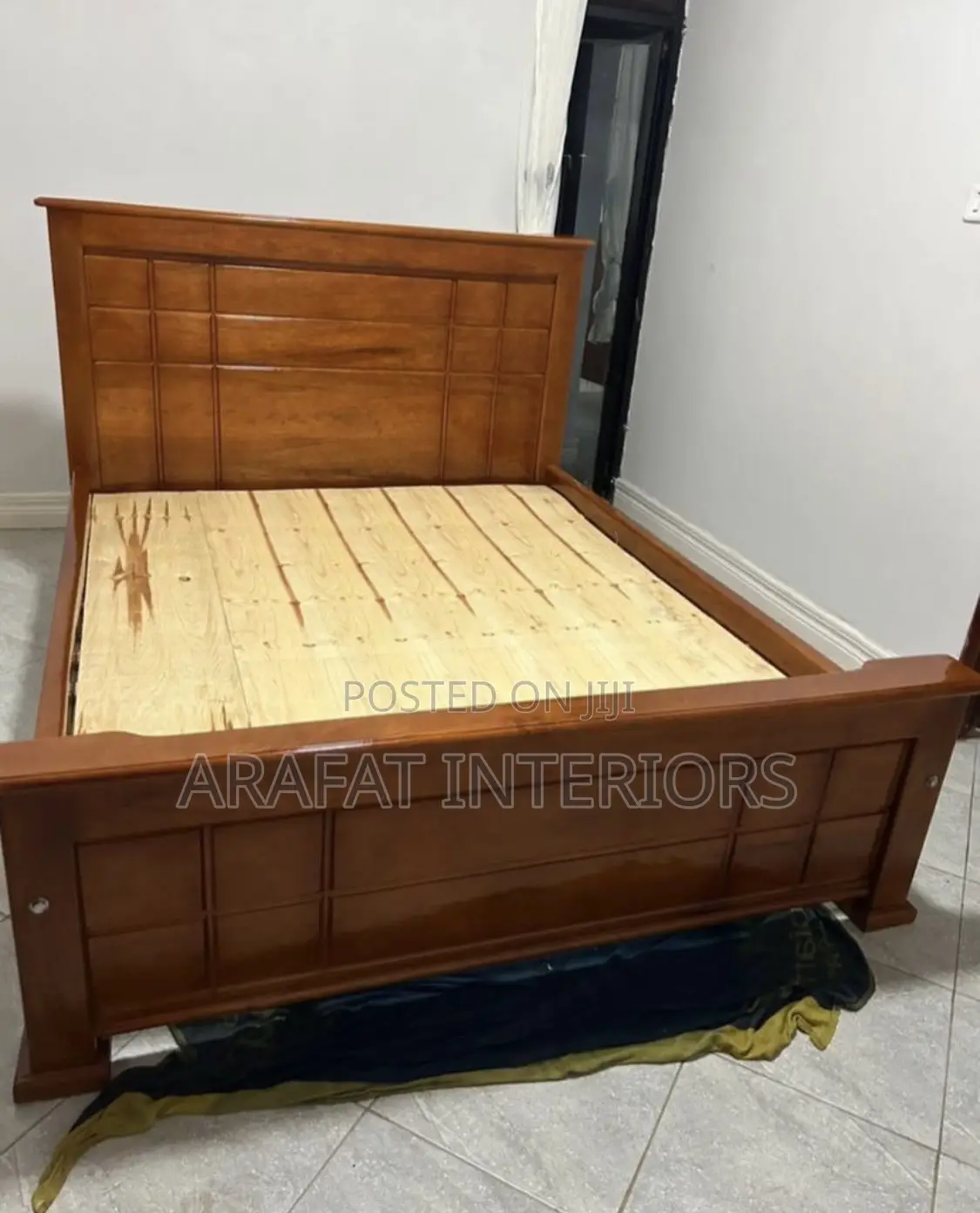5by6 Premium Brown Panel Bed