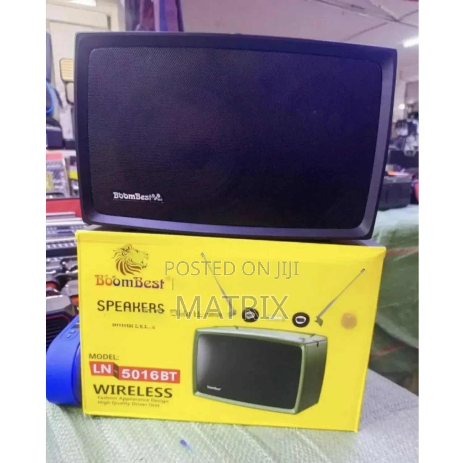 Boombest Ln-5016bt Wireless Speaker, Portable Bluetooth Speaker