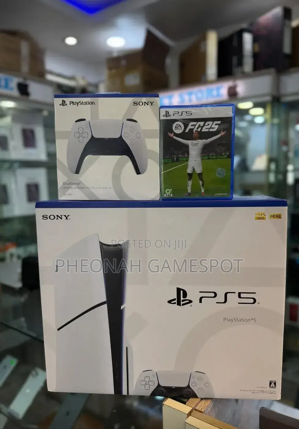 Brand New Ps5 Slim Disc With an Extra Controller and a Football Game