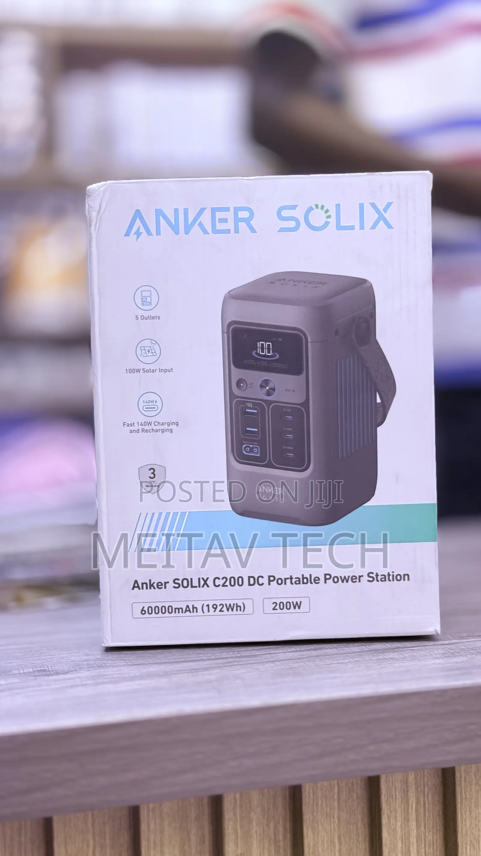 Anker Solix C200 Dc Power Bank Station