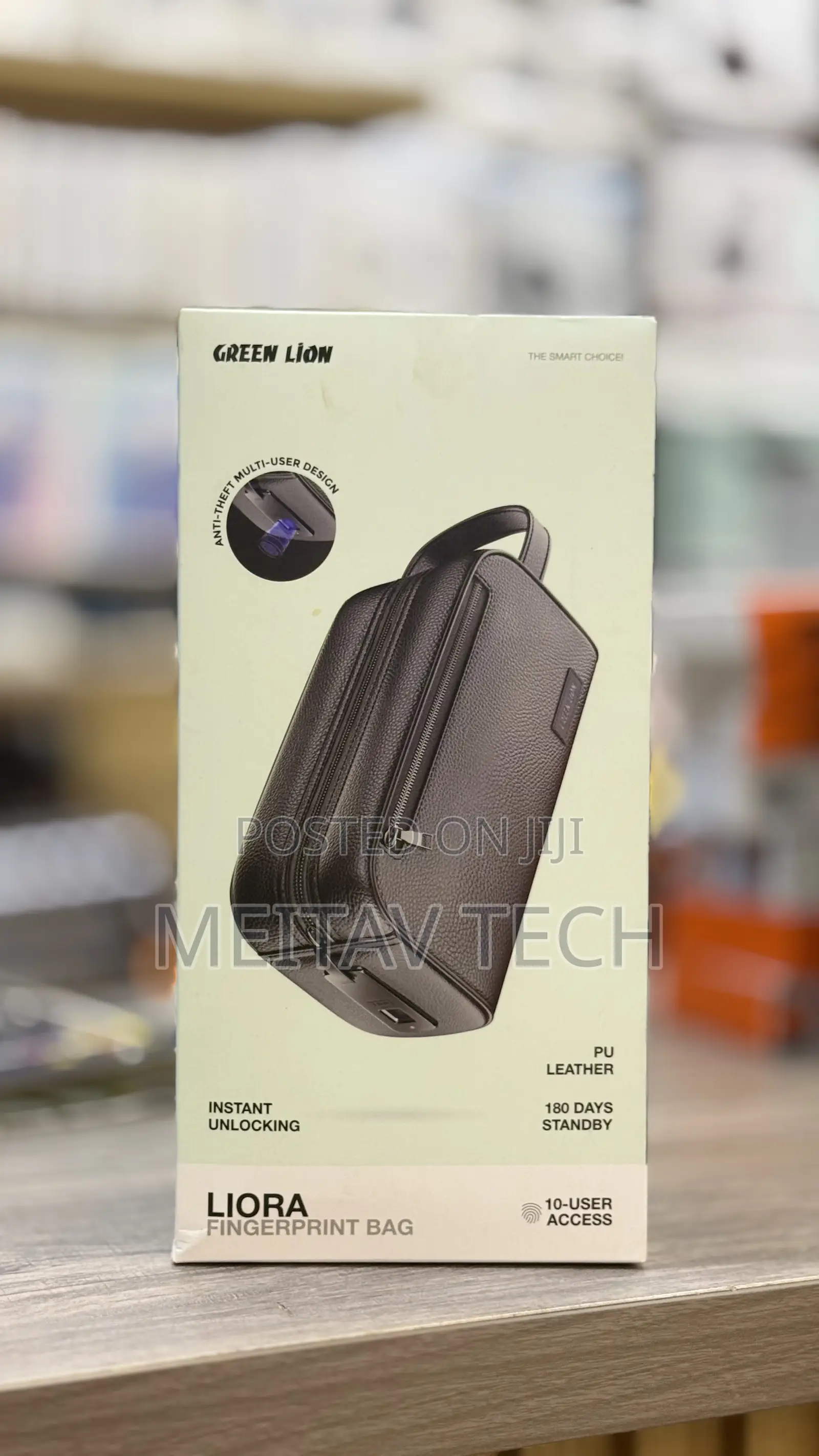 Fingerprint Pouch Bag