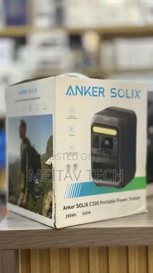 Anker Solix C300x 288wh Portable Power Station 300watts