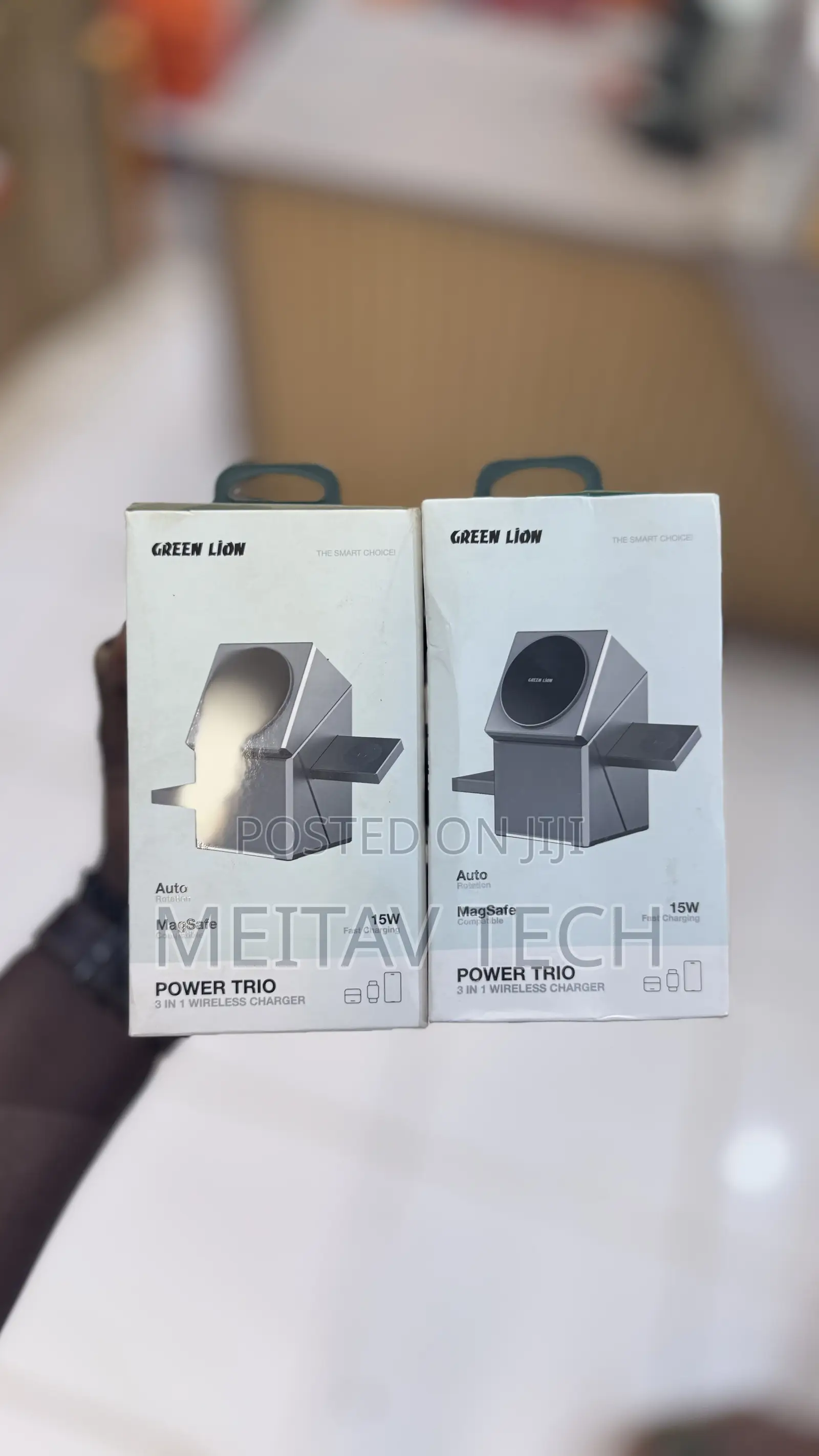 Green Lion Power Trio 3 in 1 Wireless Charger