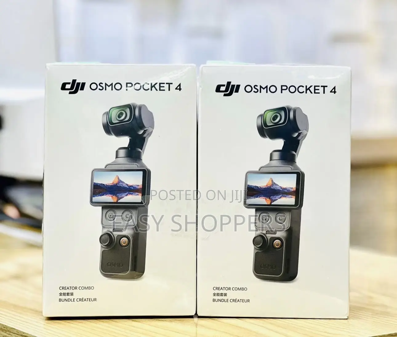 Dji Osmo Pocket 4 Creator Combo Handheld Gimbal Cameras